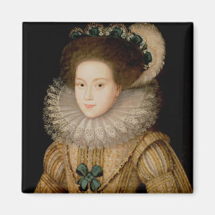 Íman Retrato de uma senhora, possivelmente rainha de