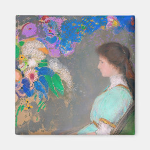 Íman Retrato de Violette Heymann, Redon