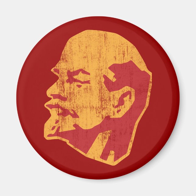Íman retrato de vladimir lenin cccp (Frente)