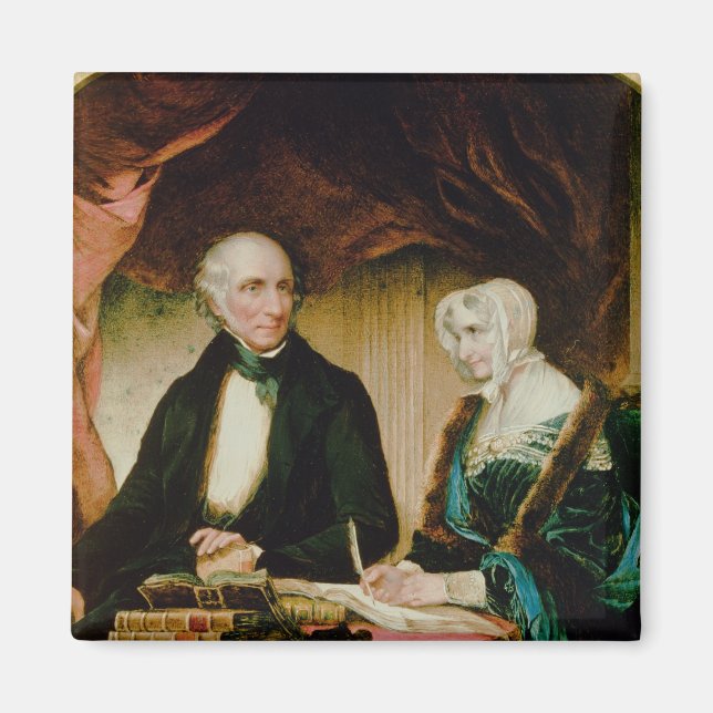 Íman Retrato de William e Mary Wordsworth, 1839 (Frente)