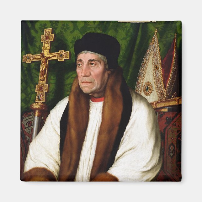 Íman Retrato de William Warham (Frente)