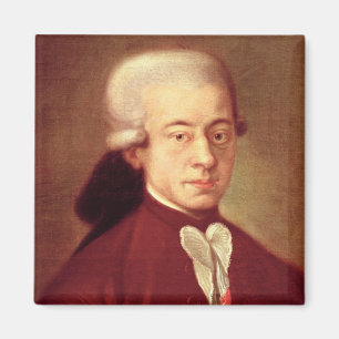 Íman Retrato de Wolfgang Amadeus Mozart depois de 1770