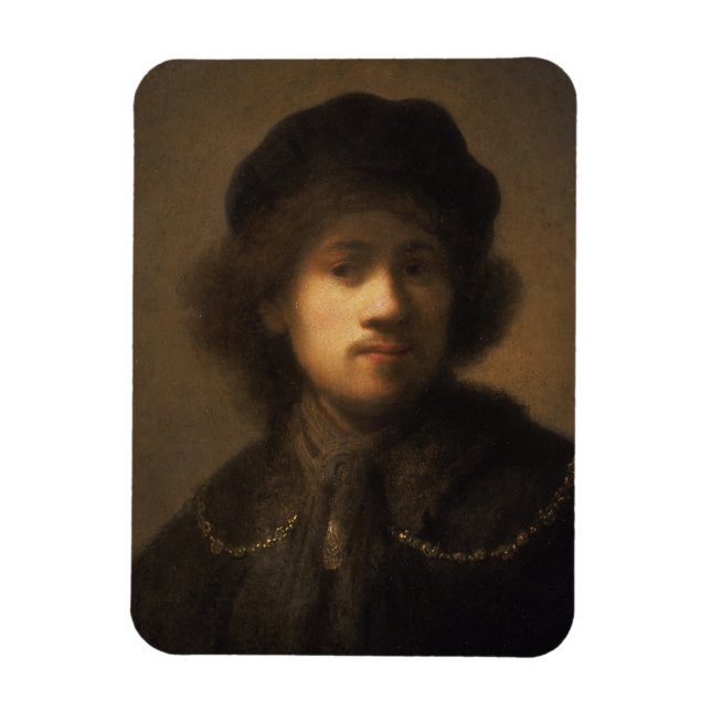 Íman Retrato do Artista como Jovem | 1629-31 (Vertical)