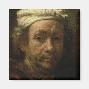 Íman Retrato do artista em sua armação, detalhe de