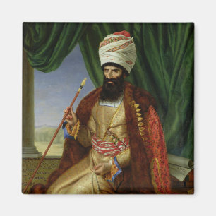 Íman Retrato do asker-Khan, embaixador de Persia