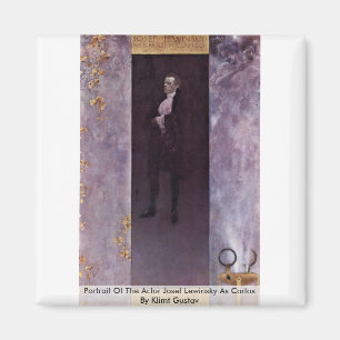 Íman Retrato Do Ator Josef Lewinsky Como Carlos