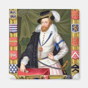 Íman Retrato do conde de Robert Dudley (c.1532-88) de