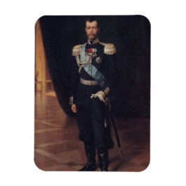 Íman Retrato do czar Nicholas II (por Albert Edelsense)