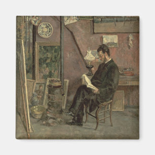 Íman Retrato do doutor Marti'nez, 1878 (óleo em canvas