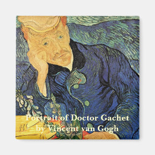 Íman Retrato do Dr. Gachet por Vincent van Gogh