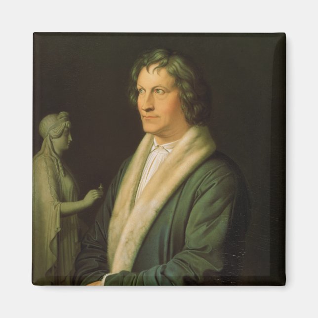 Íman Retrato do escultor Bertel Thorvaldsen (Frente)