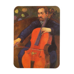 Íman Retrato do jogador Schneklud por Paul Gauguin
