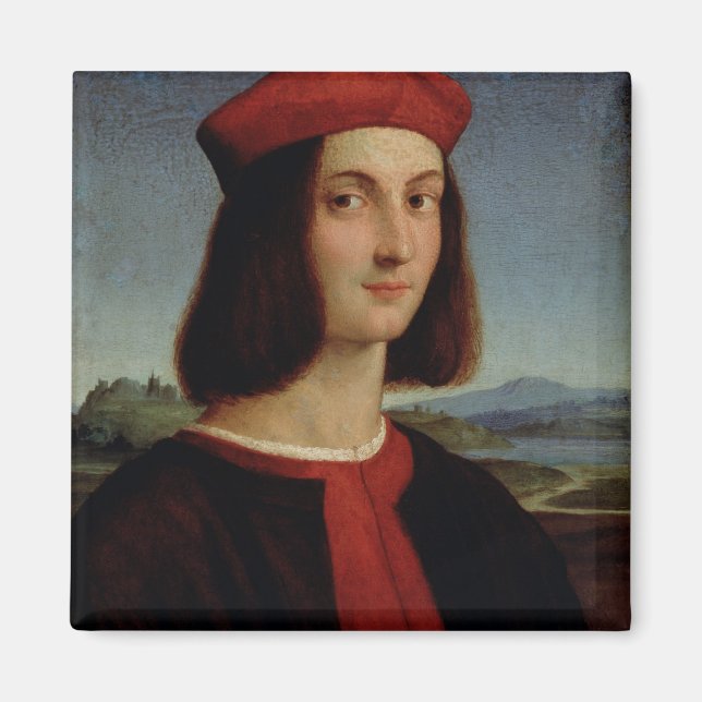 Íman Retrato do Jovem Pietro Bembo, 1504-6 (Frente)