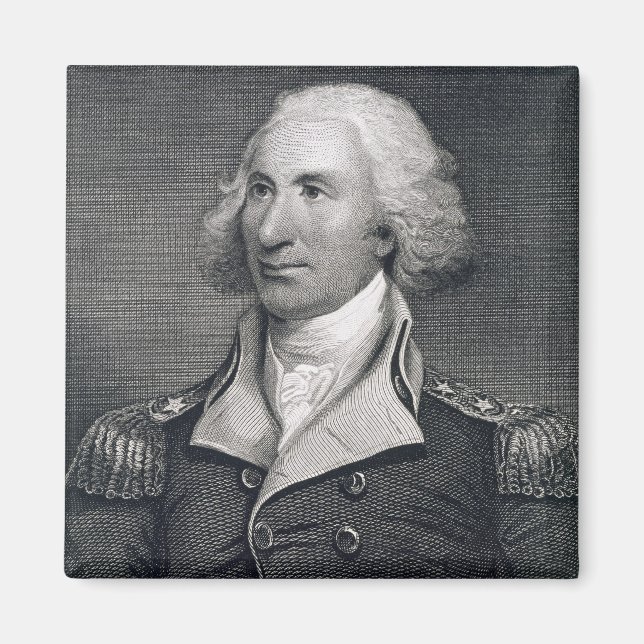 Íman Retrato do Major-General Philip Schuyler, túmulo (Frente)