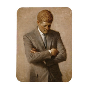 Íman Retrato do oficial de John F. Kennedy
