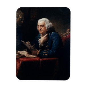 Íman Retrato do Polegar, Benjamin Franklin Pai Fundador