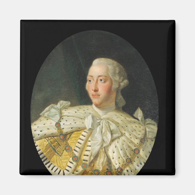 Íman Retrato do Rei George III após 1760 (Frente)