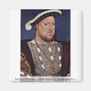Íman Retrato do rei Henry Viii de Inglaterra