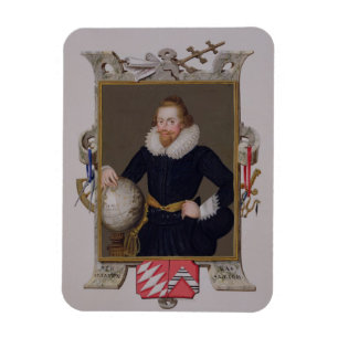 Íman Retrato do senhor Walter Raleigh (c.1552-1618) de