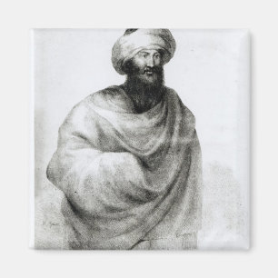 Íman Retrato do Sheikh Ibrahim, ou do Johann Ludwig