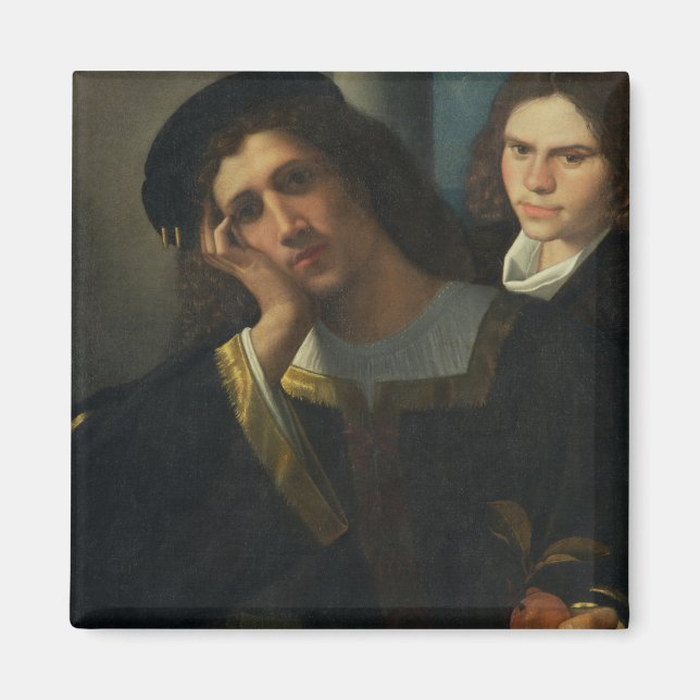 Íman Retrato duplo, c.1502 (Frente)