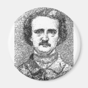 Íman Retrato Edgar Allan Poe