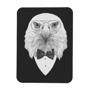 Íman Retrato elegante de Eagle