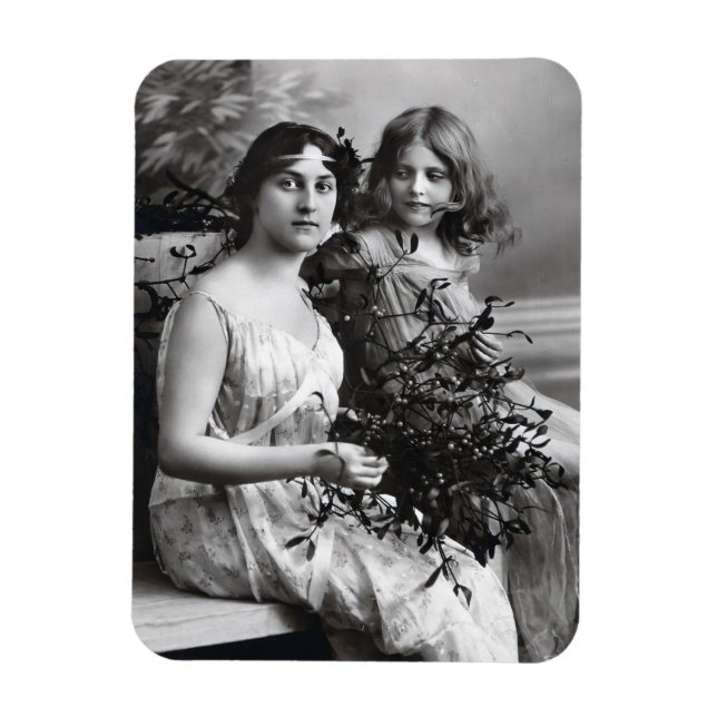 Íman Retrato eterno de Mãe e Filha (Vertical)