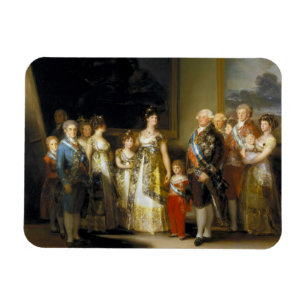 Íman Retrato familiar do rei Charles IVJose de Goya