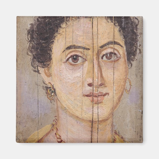 Íman Retrato fayum de uma mulher (Frente)