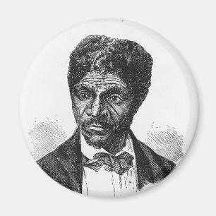 Íman Retrato gravado do afro-americano Dred Scott