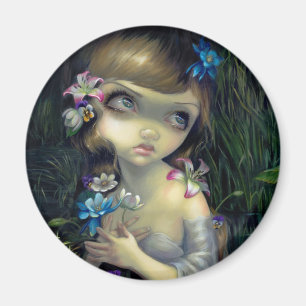 Íman "Retrato ímã de Ophelia"