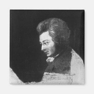 Íman Retrato inacabado de Wolfgang Amadeus Mozart