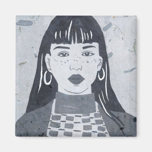 Íman Retrato Noturno