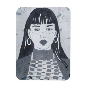 Íman Retrato Noturno