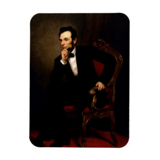 Íman Retrato Oficial Abraham Lincoln