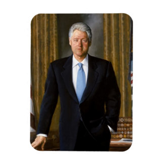 Íman Retrato Oficial Bill Clinton