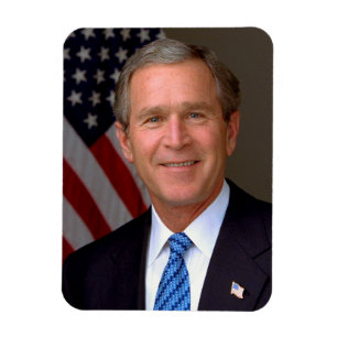 Íman Retrato Oficial do Presidente George W Bush