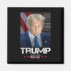 Íman Retrato Oficial Do Trump 4547 Dia De Inauguração