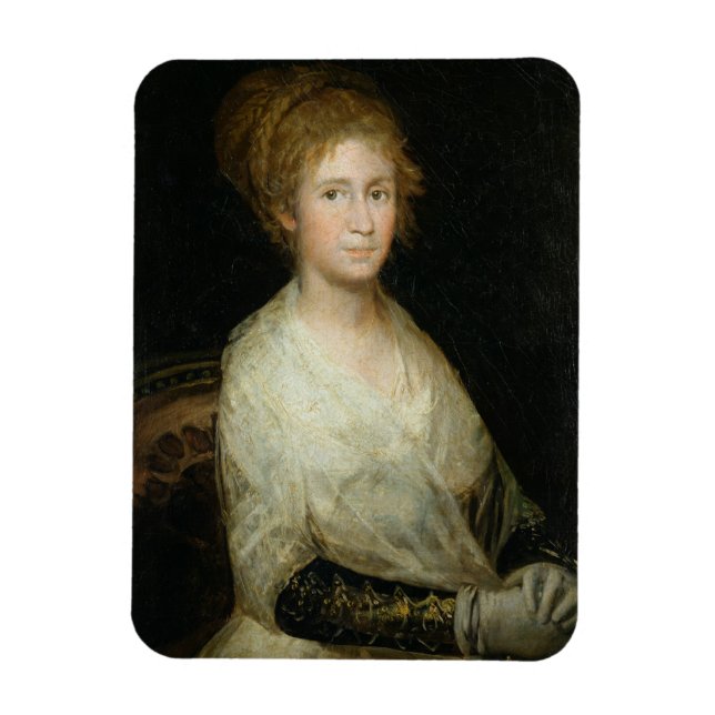 Íman Retrato pensava ser esposa de Josepha Bayeu (d.181 (Vertical)
