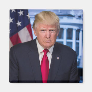 Íman Retrato Presidencial Oficial de Donald Trump