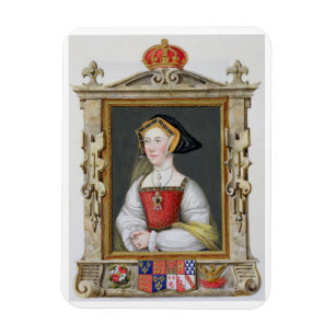 Íman Retrato rainha de Jane Seymour (c.1509-37) da ó d
