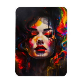 Íman Retrato Surreal Negrito