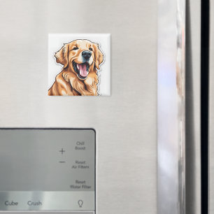 Íman Retriever Dourado