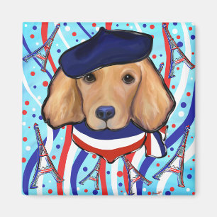 Íman Retriever Dourado Francês