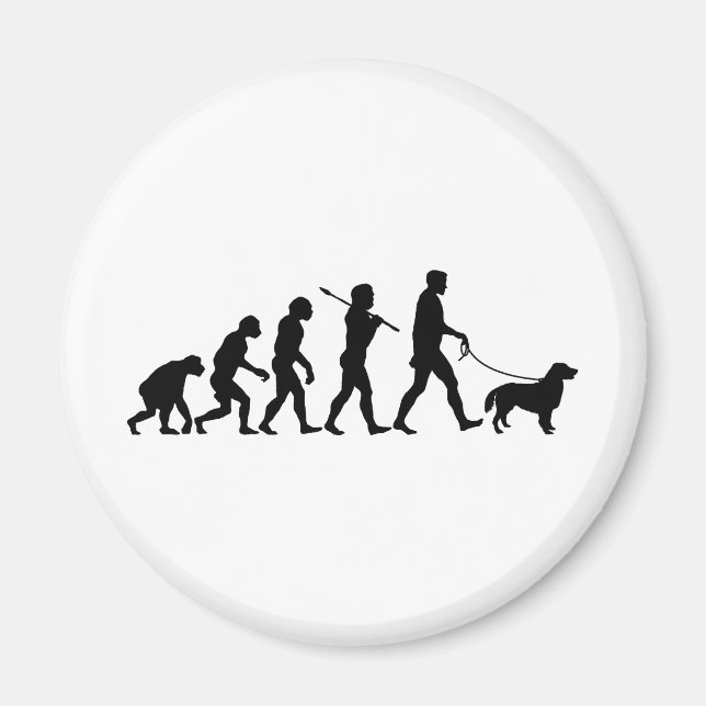 Íman Retriever Revestido Plano (Frente)