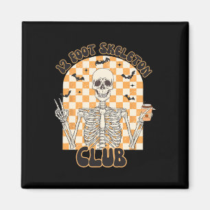 Íman Retro 12 Foot Skeleton Club Halloween Kids Trick O