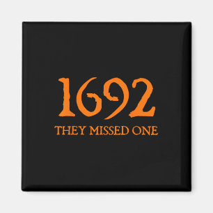 Íman Retro 1692 Perderam Um Salem De Bruxa 1692 Hallow