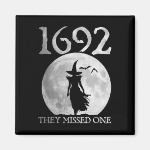 Íman Retro 1692 Perderam Um Salem De Bruxa 1692 Hallow