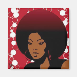 Íman Retro Afro Magnet